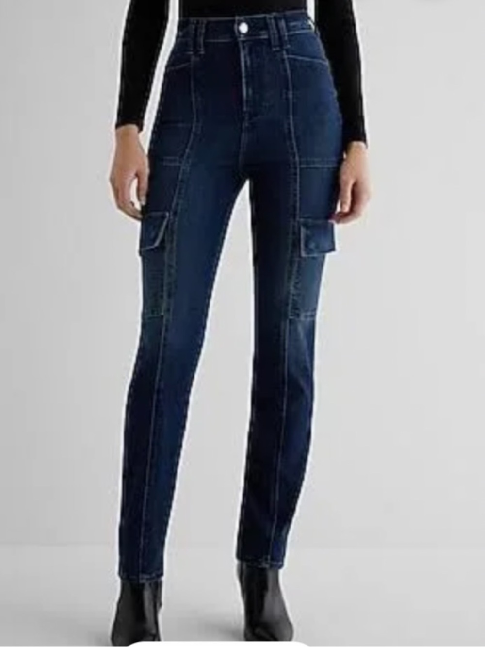Express 90’s Slim Cargo Jeans